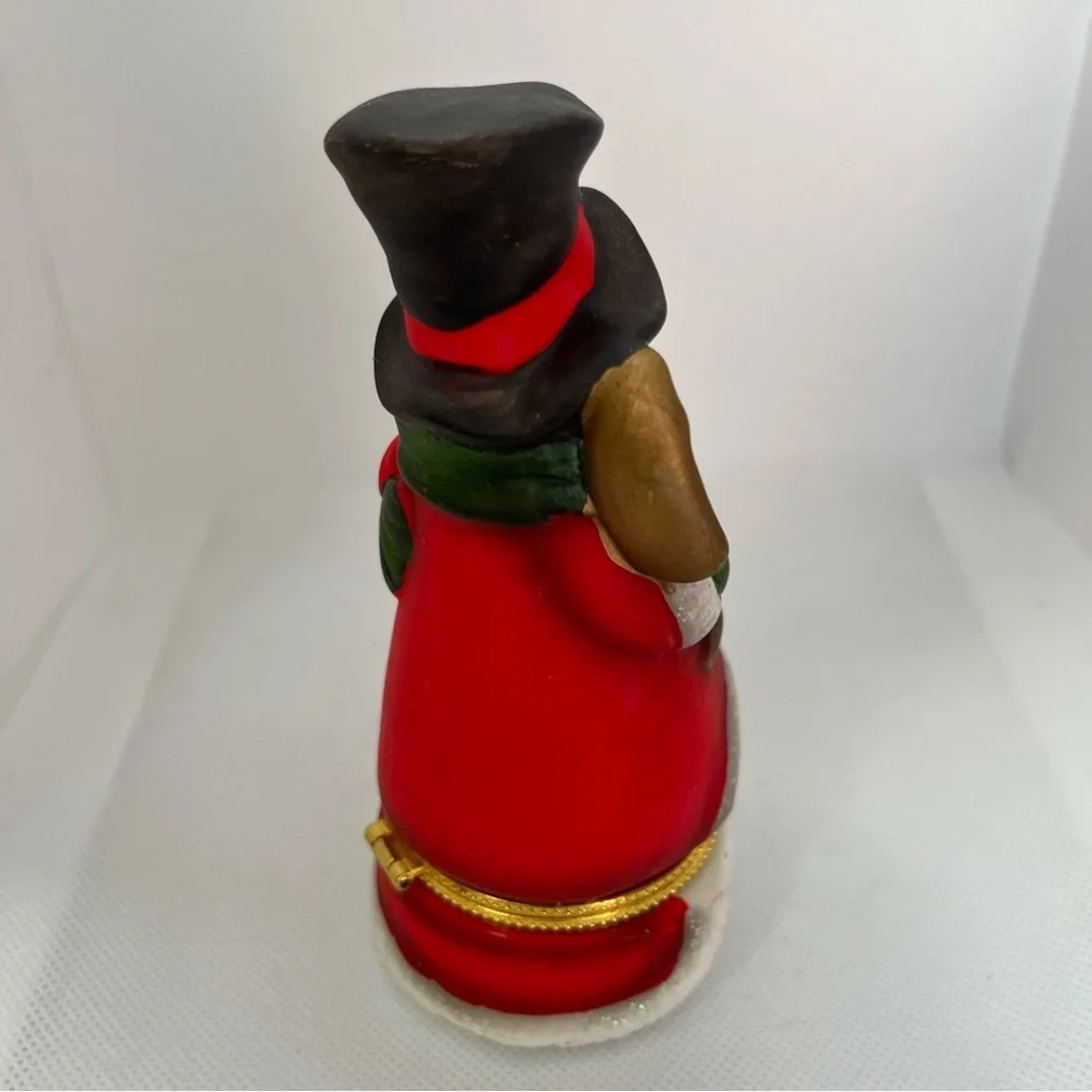 Festive‎ Snowman Figurine Trinkets